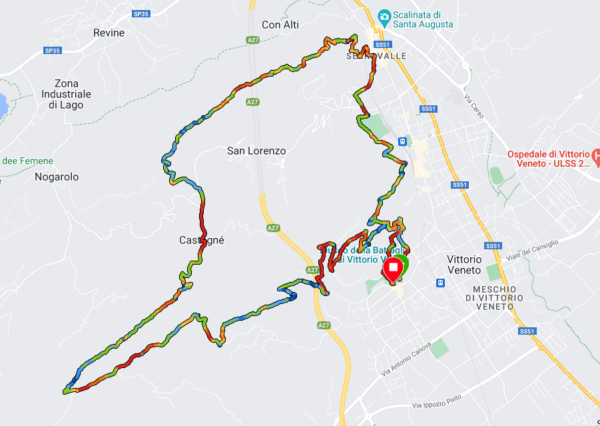 giro delle 4 creste  - Tour 4  Ridges